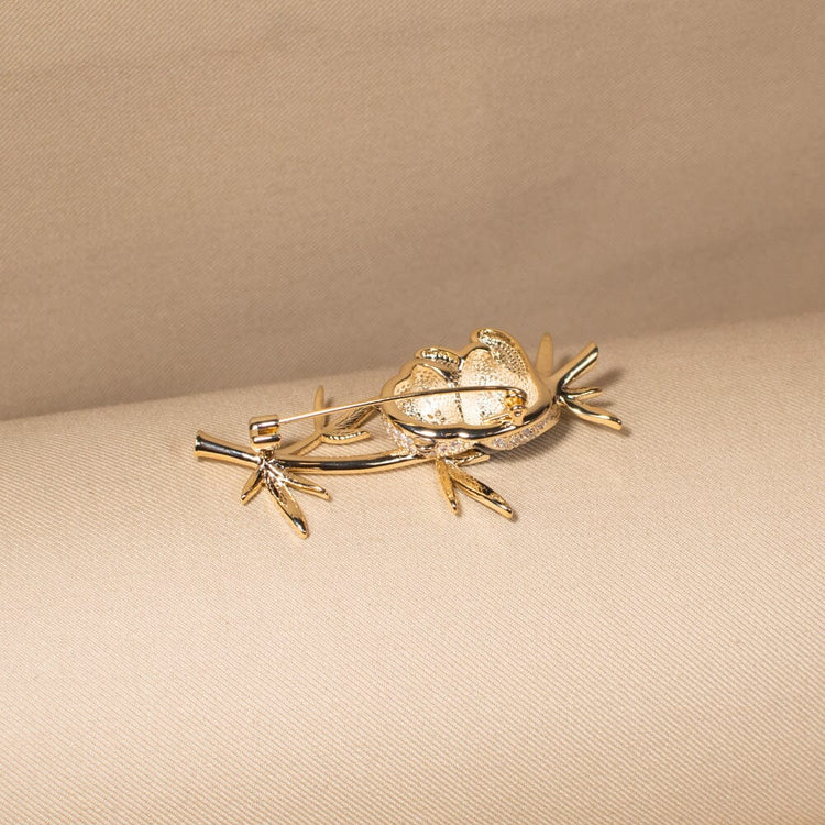 The Zen Climber Brooch