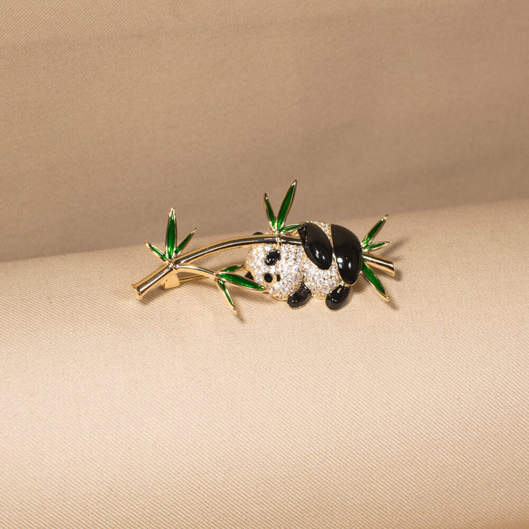 The Zen Climber Brooch