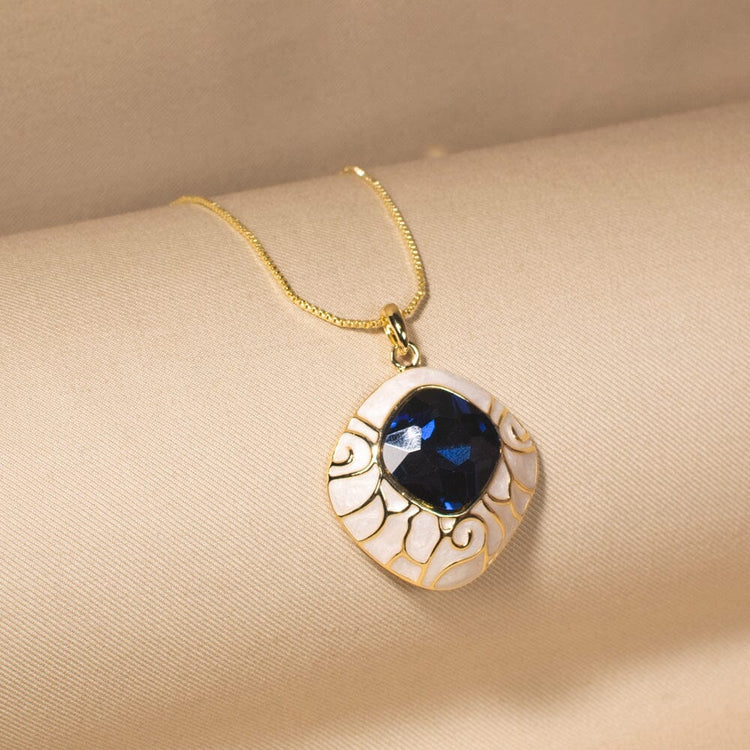 Tiffany Pendant Set - Blue