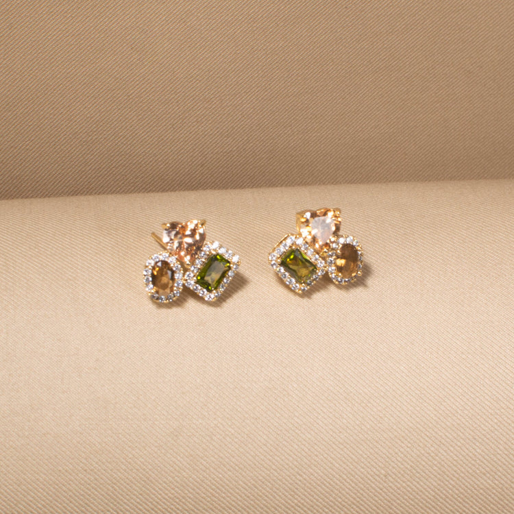 Trio Glow Studs