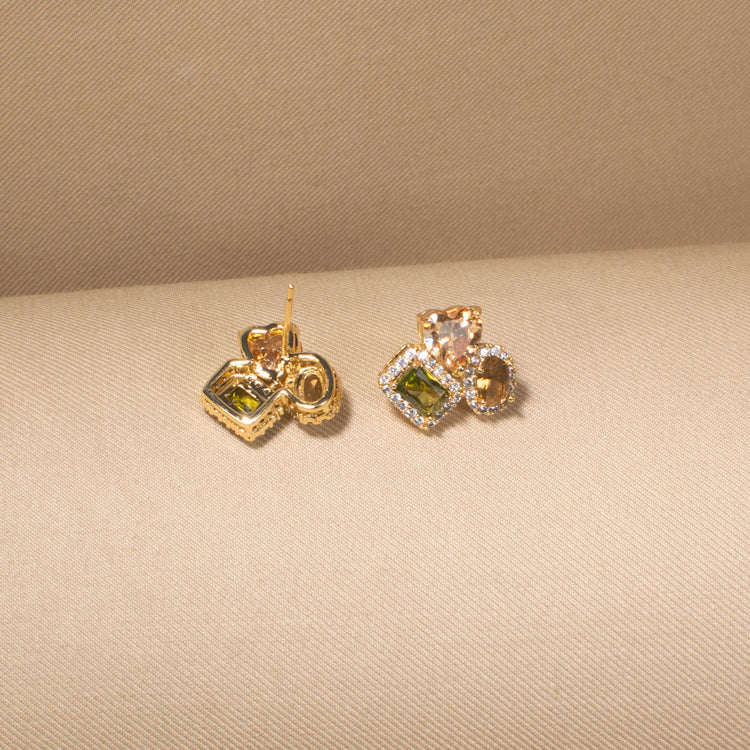 Trio Glow Studs