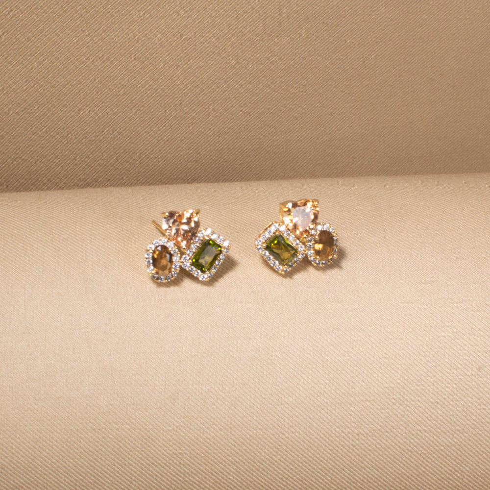 Trio Glow Studs