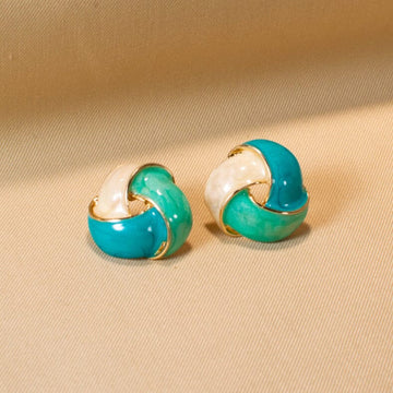 Triple Treat Studs - Aqua