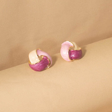 Triple Treat Studs - Purple