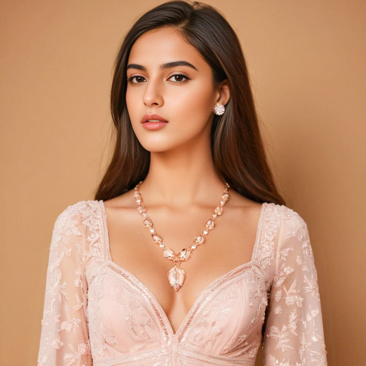Tulips Necklace Set