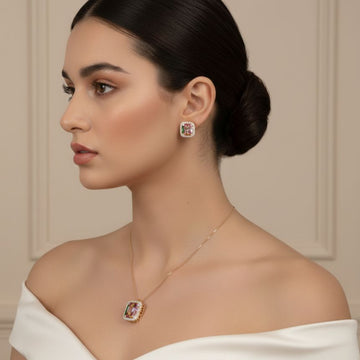 Tutti Frutti Pendant Set - Edgy Collection