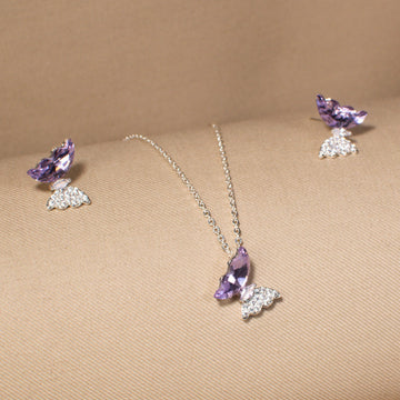 Twilight Wing Pendant Set