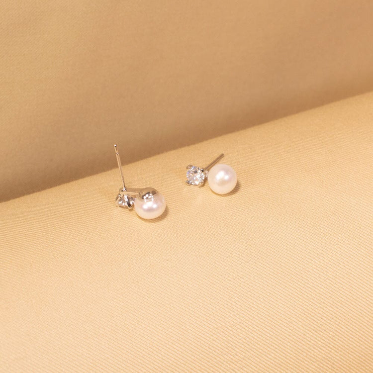 Twinkle Pearl Studs - Freshwater Pearl Collection
