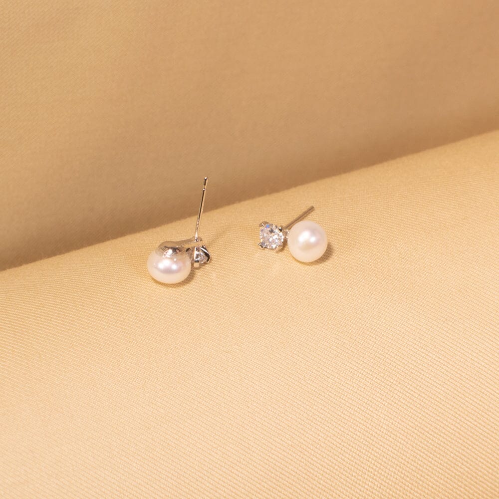 Twinkle Pearl Studs - Freshwater Pearl Collection