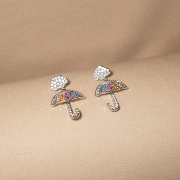 Umbrella Multicolor Studs