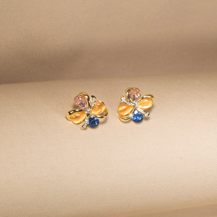 Velvet Breeze Flower Pendant Set