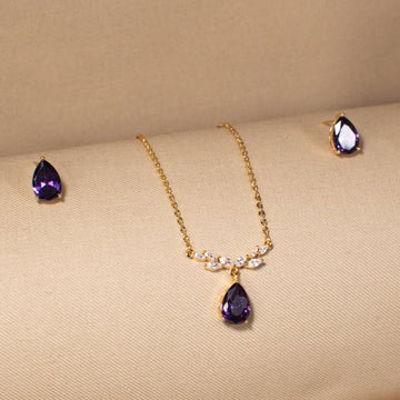 Velvet Spark Pendant Set