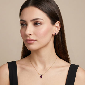 Velvet Spark Pendant Set