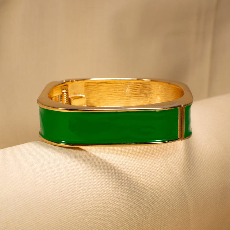 Verdant Enamel Bracelet