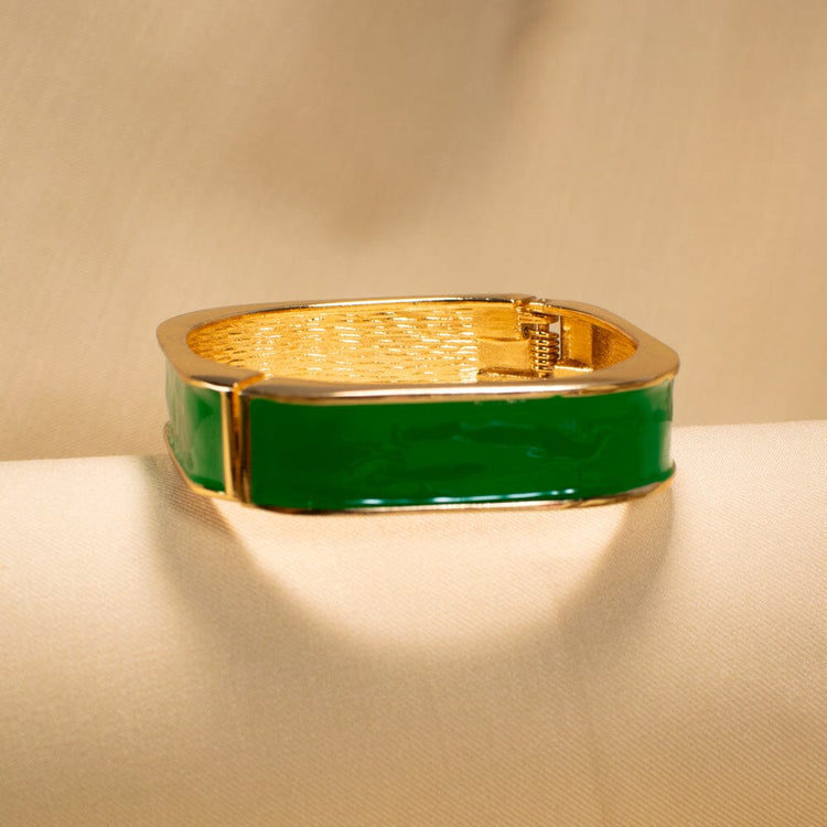 Verdant Enamel Bracelet