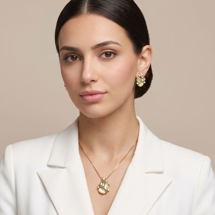 Verde Breeze Pendant Set