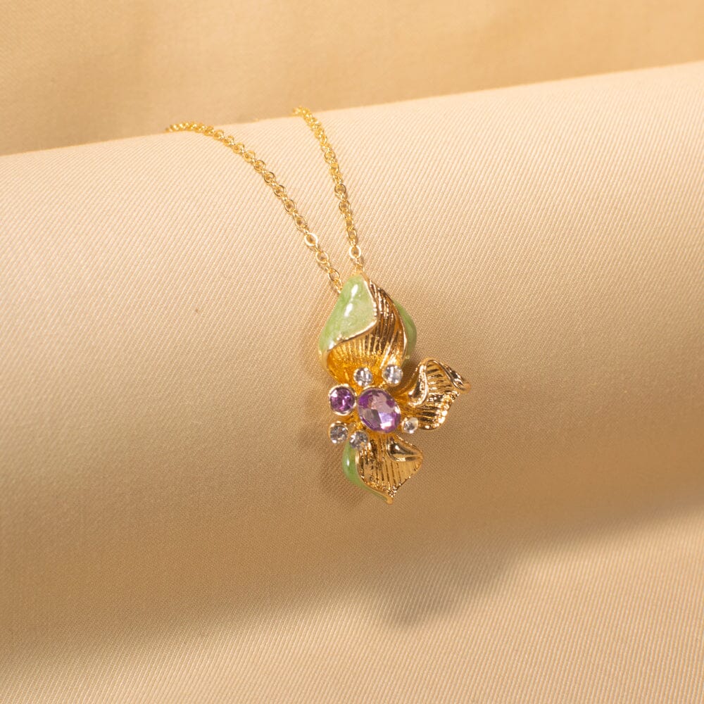 Vibrant Blooms Olive Pendant Set  - Nature Collection