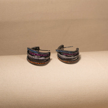 Vibrant Multi-Hue Earrings
