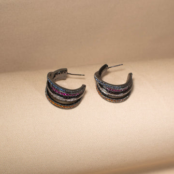Vibrant Multi-Hue Earrings