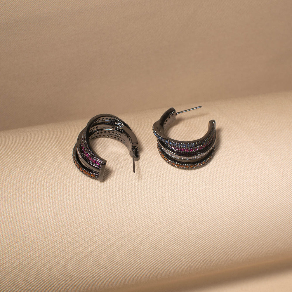 Vibrant Multi-Hue Earrings