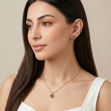 Vineyard Sparkle Pendant Set