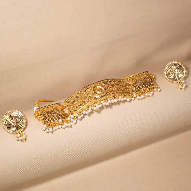 Vintage Lattice Choker Set