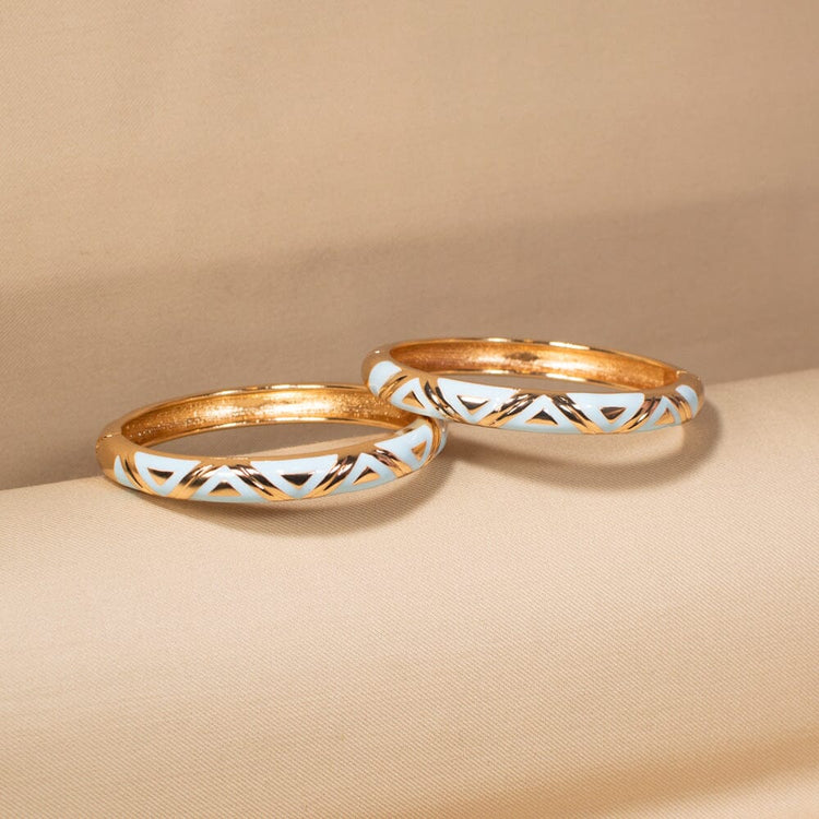 Viola Openable Bangles-Pack of 2