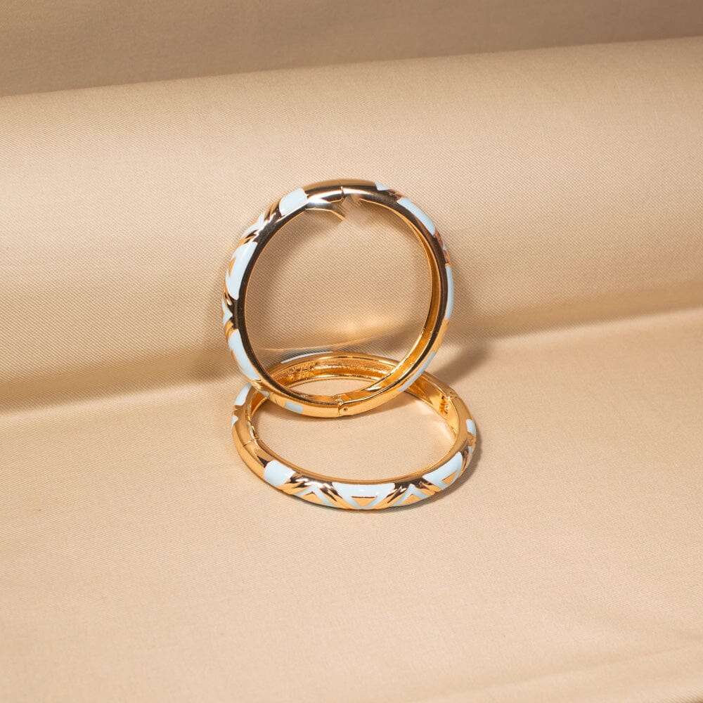 Viola Openable Bangles-Pack of 2