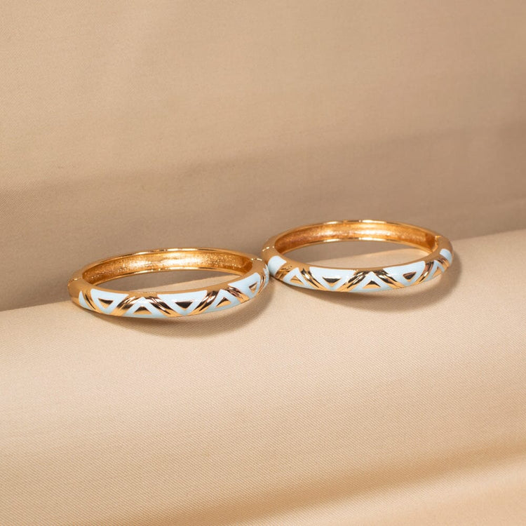 Viola Openable Bangles-Pack of 2