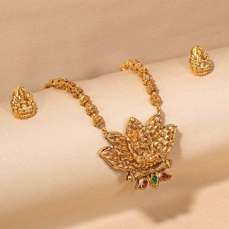 Virida Reversible Necklace Set - Sparsh Collection