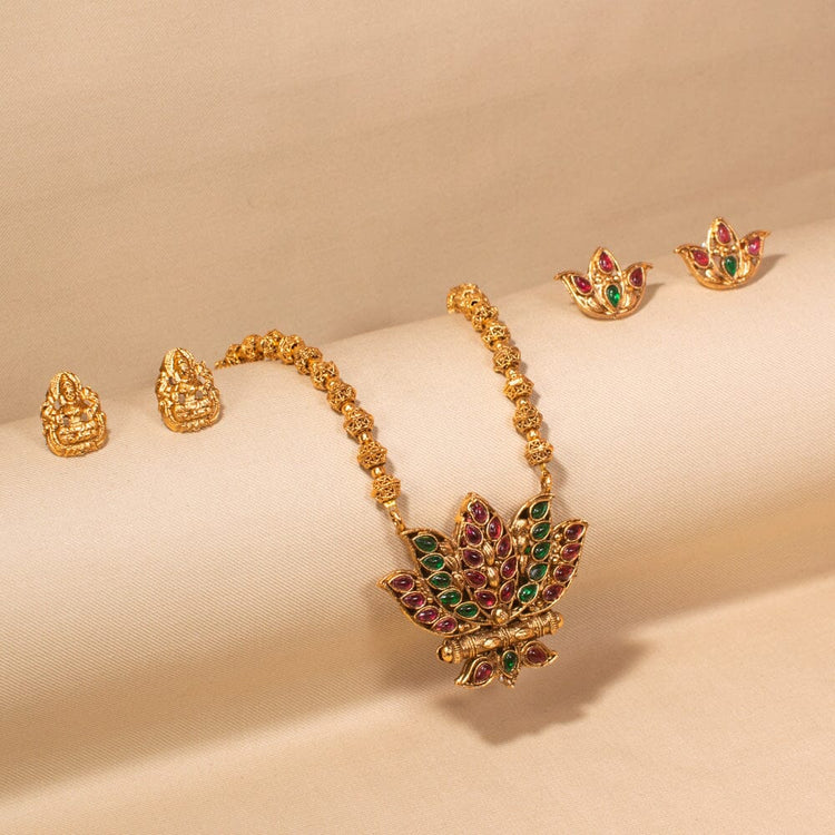 Virida Reversible Necklace Set - Sparsh Collection