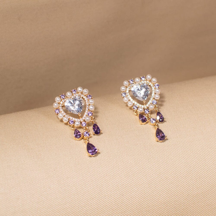 Vows Drop Earrings - Edgy Collection