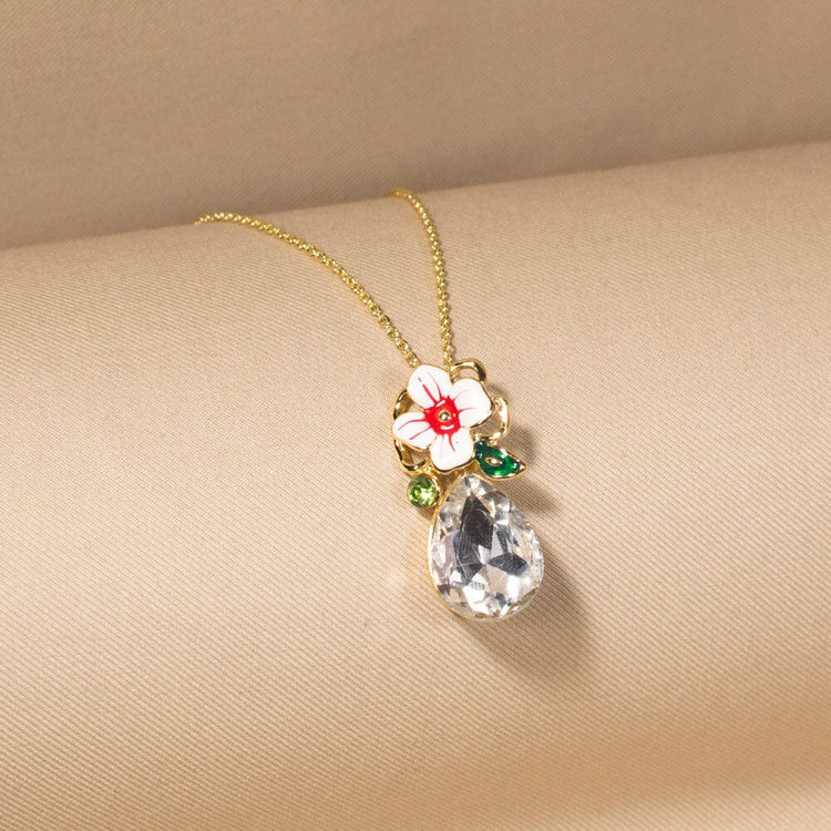 White Blossom Pendant Set - Nature Collection