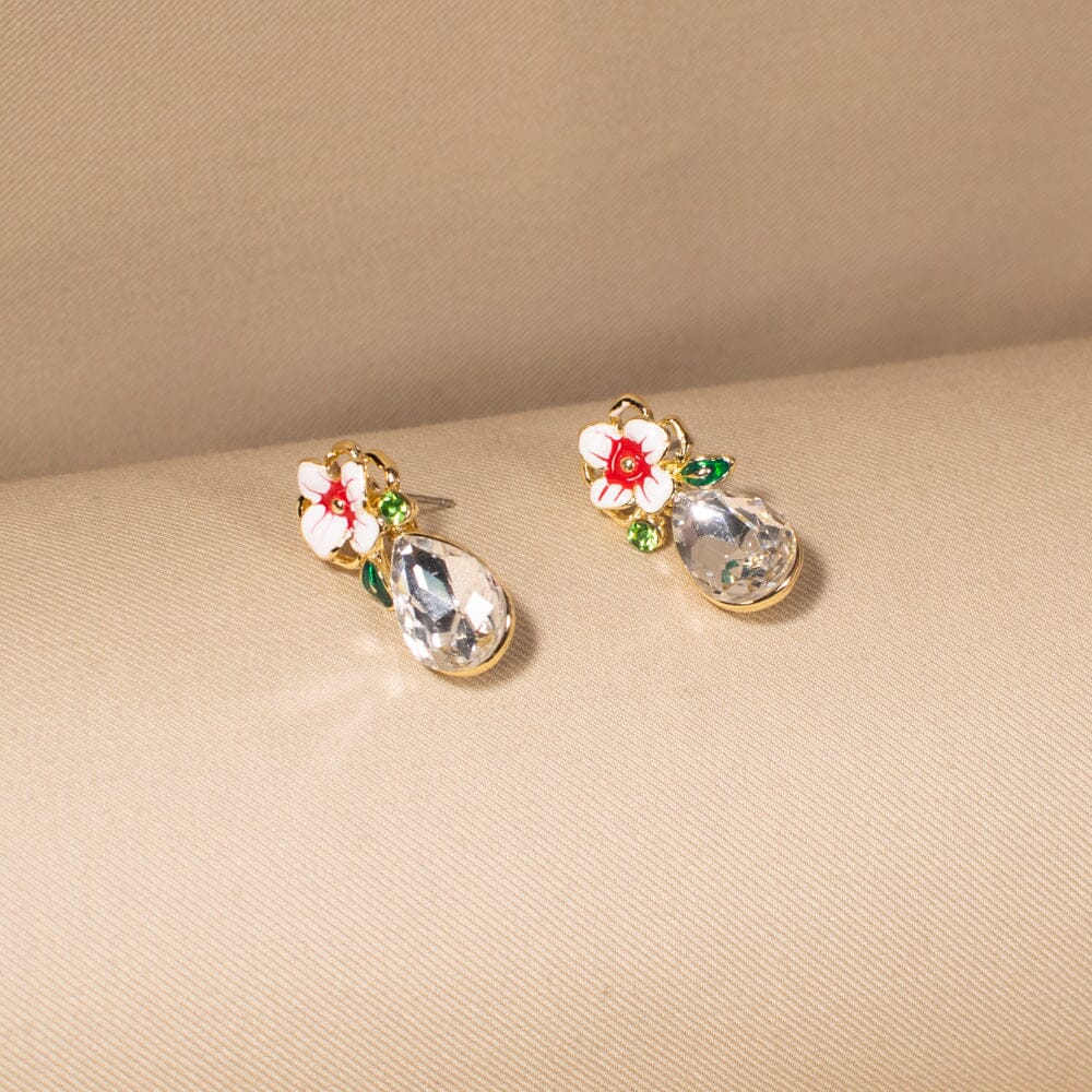 White Blossom Pendant Set - Nature Collection