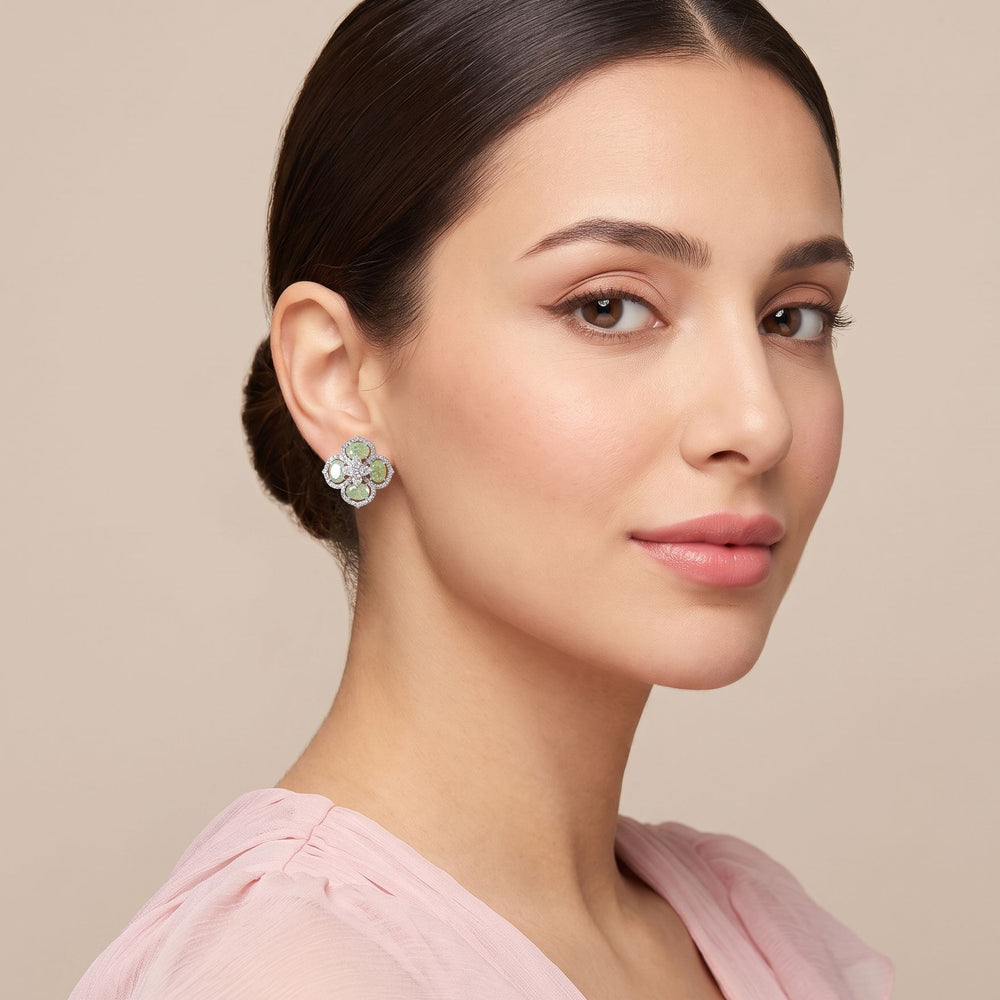 Winnie Mint Studs