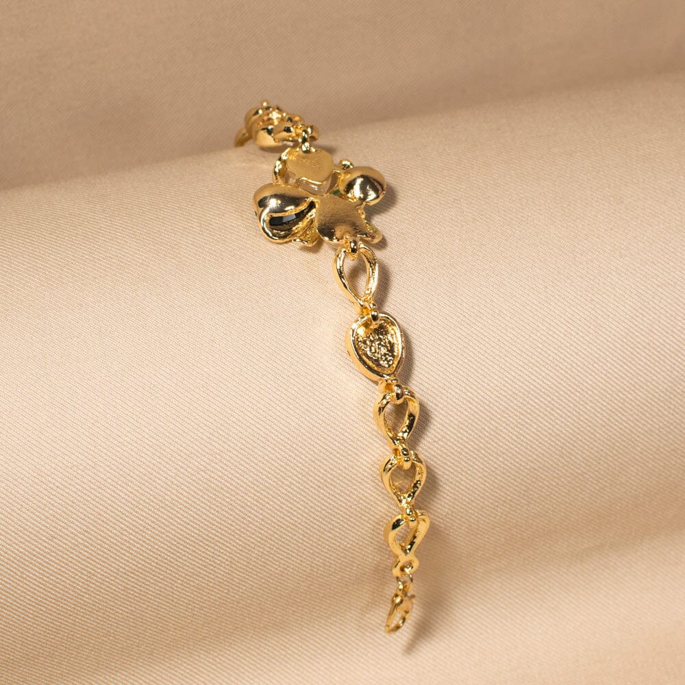 Winter Blue Petal Bracelet