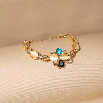 Winter Blue Petal Bracelet