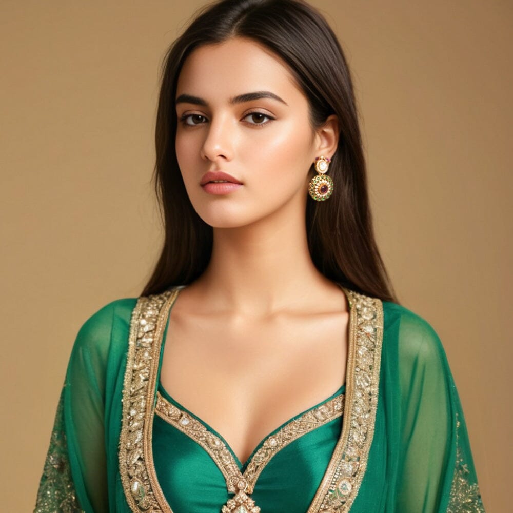 Zinnia Earrings - Pratha Collection