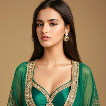 Zinnia Earrings - Pratha Collection
