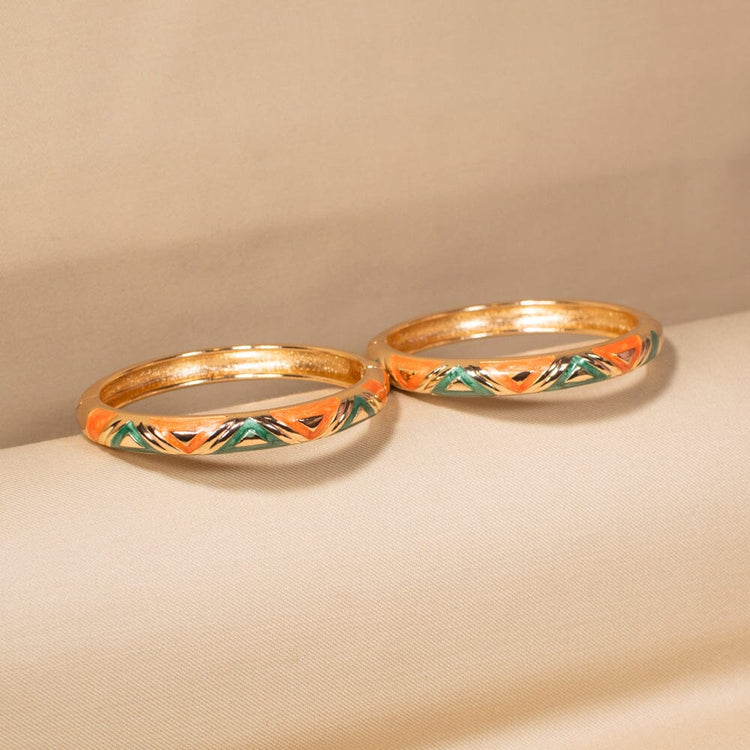 Zoe Openable Bangles-Pack of 2