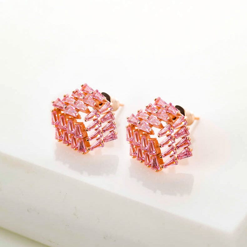 beautiful coral and diamonds stud earrings stylesdrop earrings  YouTube