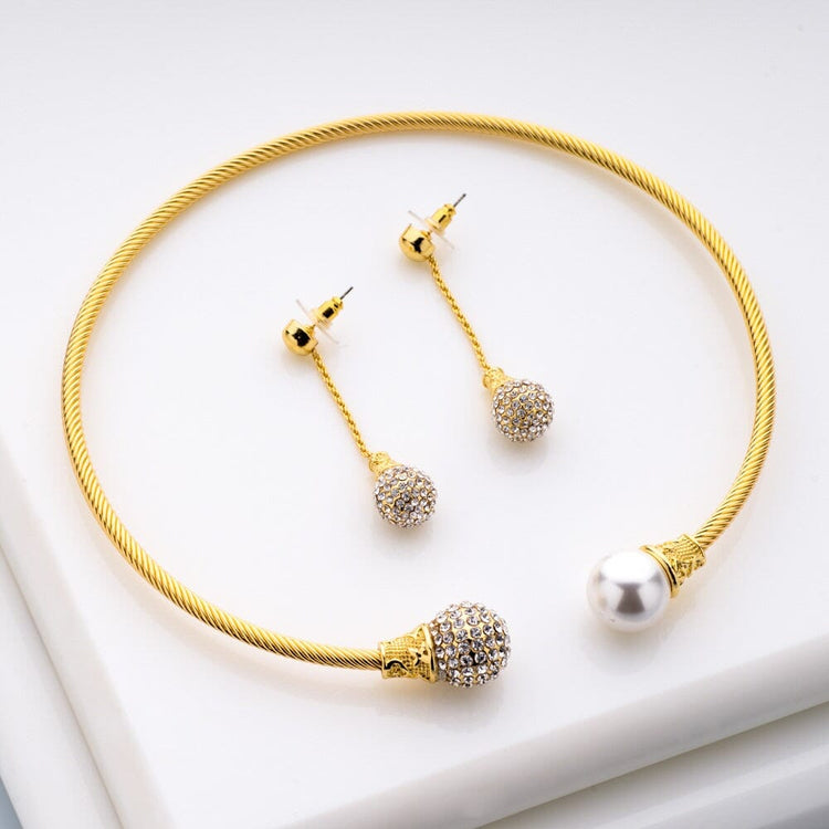 Sprinkle Pearl Collar – Roop Jewelry