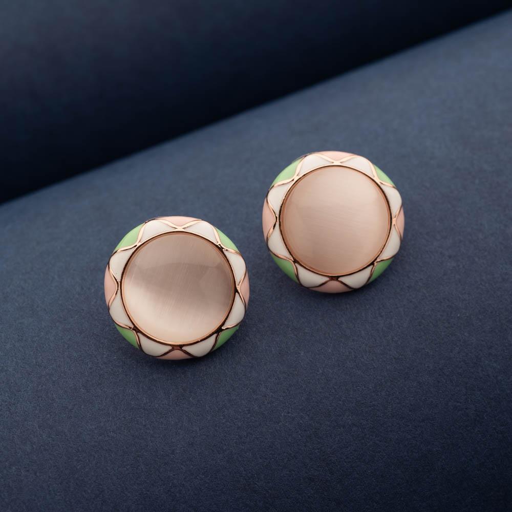 Avin Stud Earrings - Blingvine Jewellery