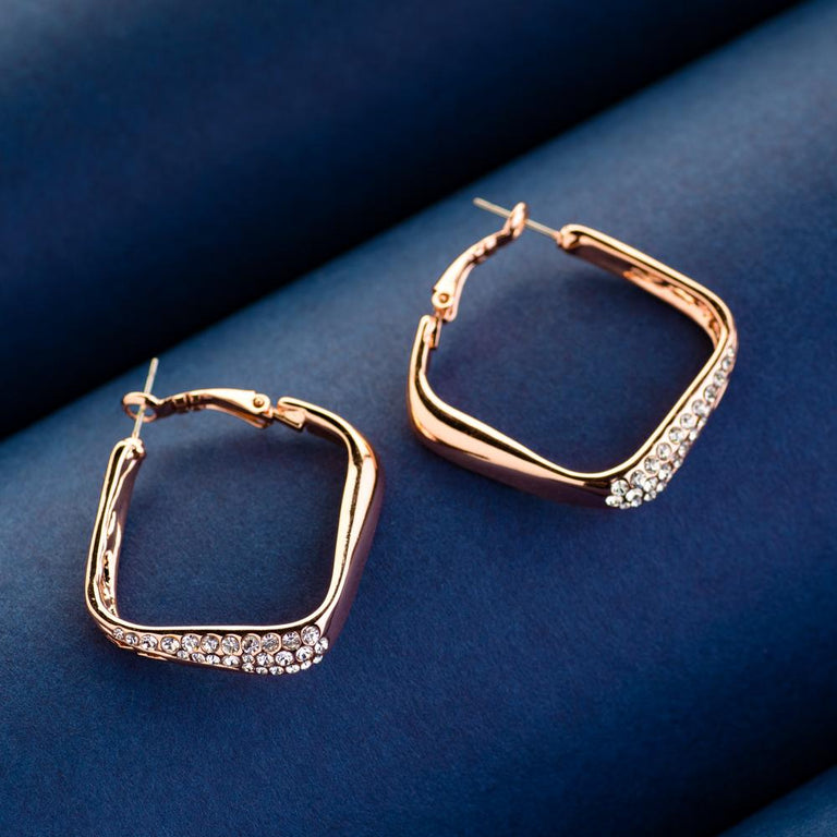 Flipkartcom  Buy VIVASTRI V shape Gold Plated alloy Bali Earring for  Women and Girls Brass Clipon Earring Online at Best Prices in India