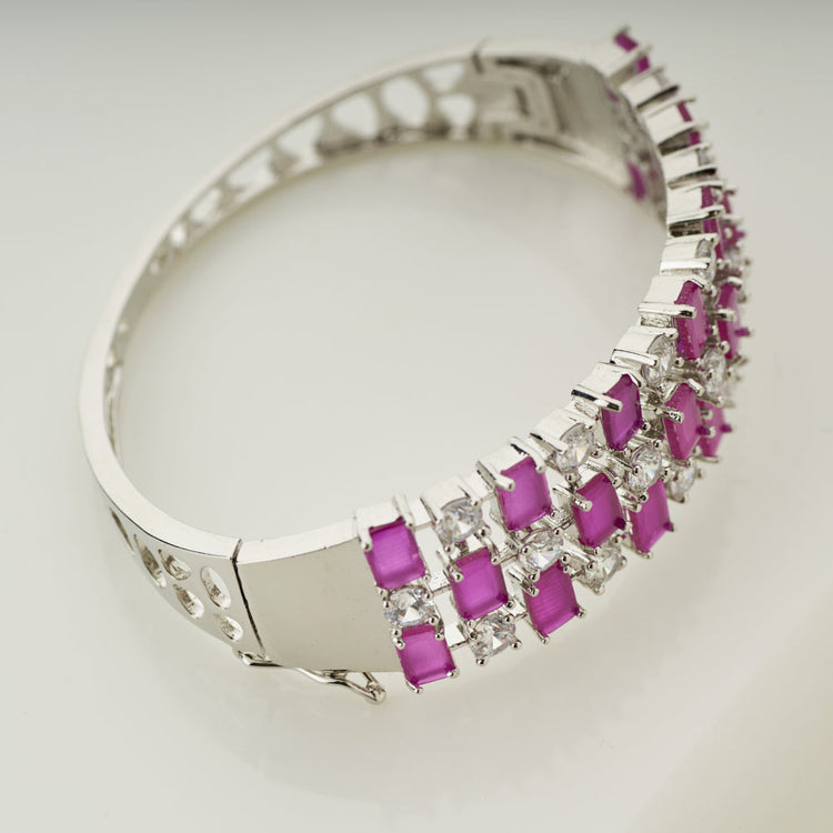 Fancy Pink Diamond Bracelet  Dalby Diamonds
