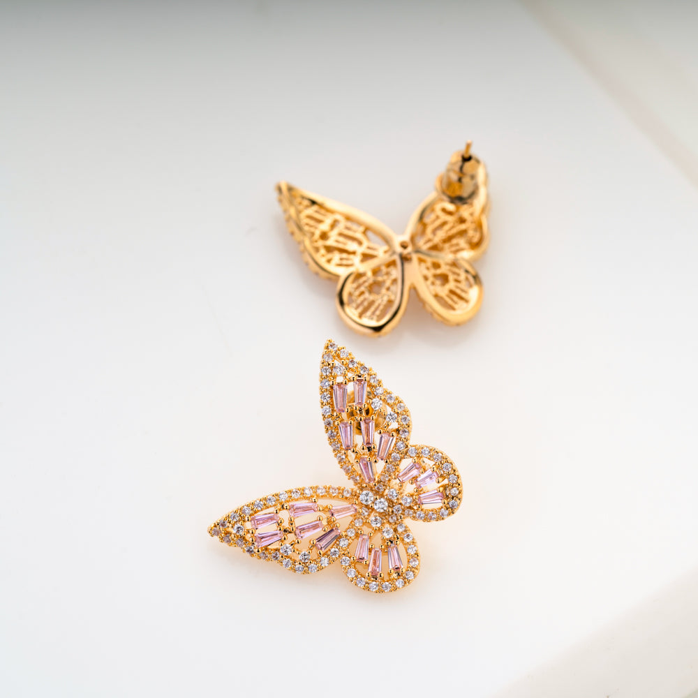 Butterfly Stud Earrings