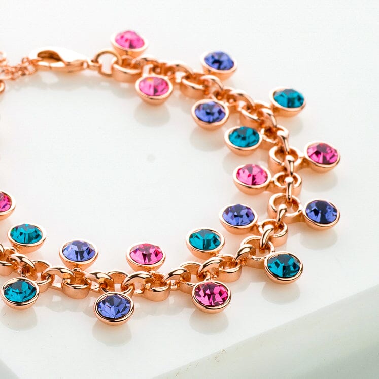 Buy YouBella Valentine Gift for GirlfriendWife Jewellery Crystal Bangle  Bracelet For Girls and Women Blue at Amazonin