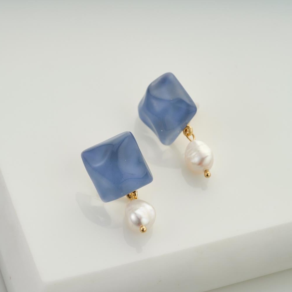 Clair Pearl Drop Earrings