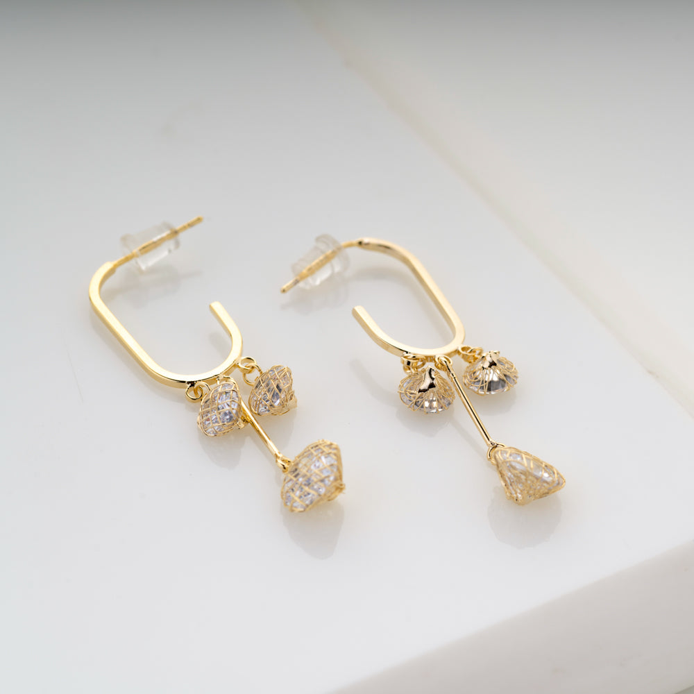 Korean Double Love Heart Stud Earrings Simple, Sweet, And Cute Red Fashion  Nose Piercing Jewelry For Girls From Sapphirejewelry, $2.18 | DHgate.Com