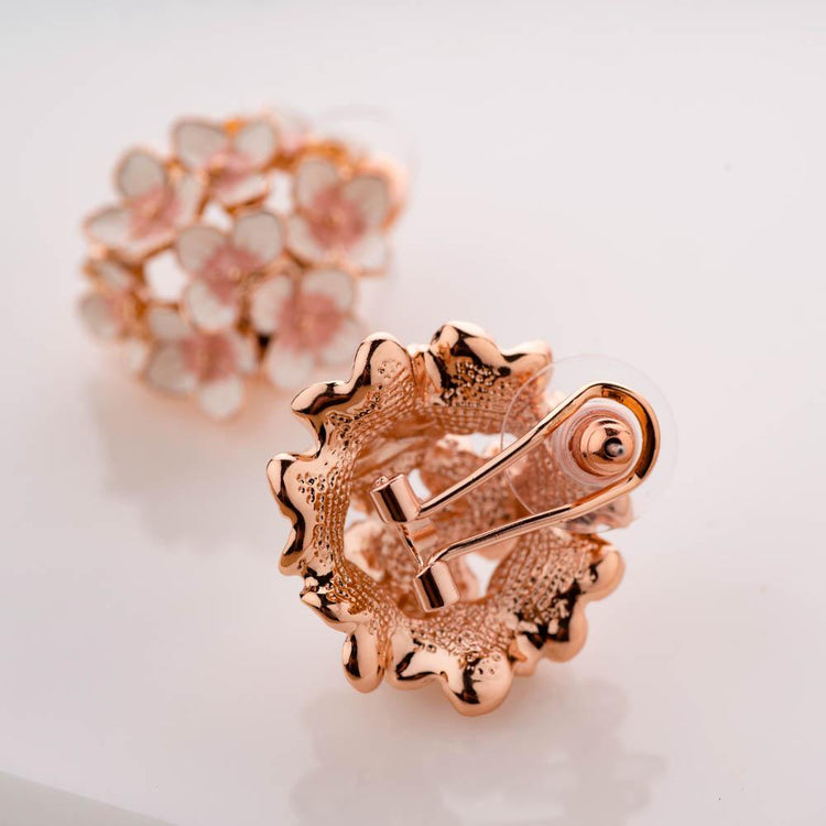 Top 224+ floral design earrings best